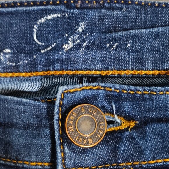 Mavi Jeans Serena super skinny women's size 28/32 ink blue colour low rise - Picture 6 of 13